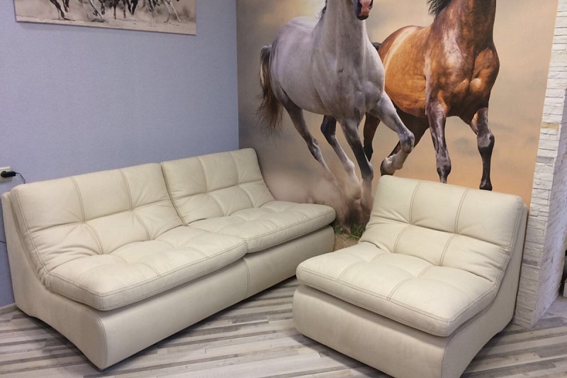 «Домино» прямой диван без подлокотников фото №2