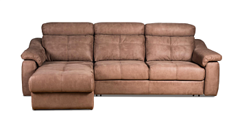 «Барселона» угловой диван с оттоманкой