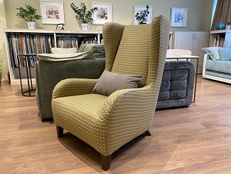 «Мемори» кресло с пуфом