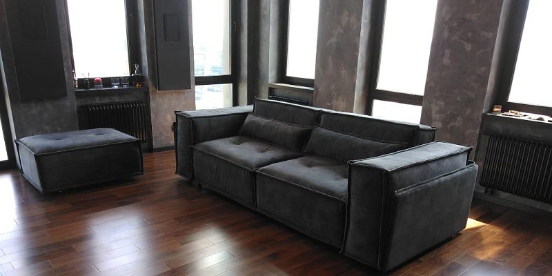 "Хай Хет" прямой диван  фото №1