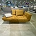 кушетка "ТОНИ" желтая фото №3