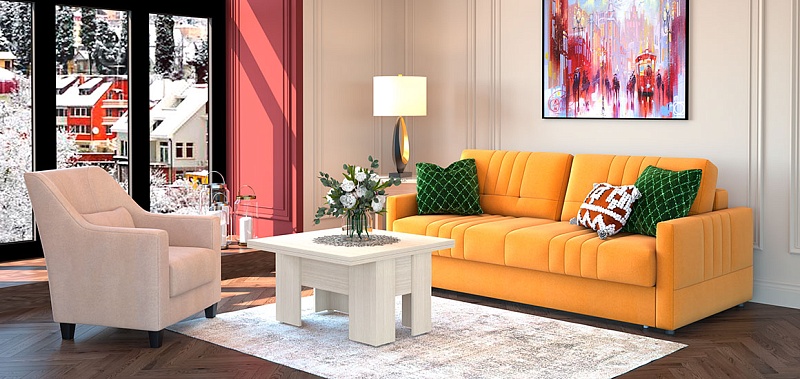 «Фарадей» прямой диван фото №5