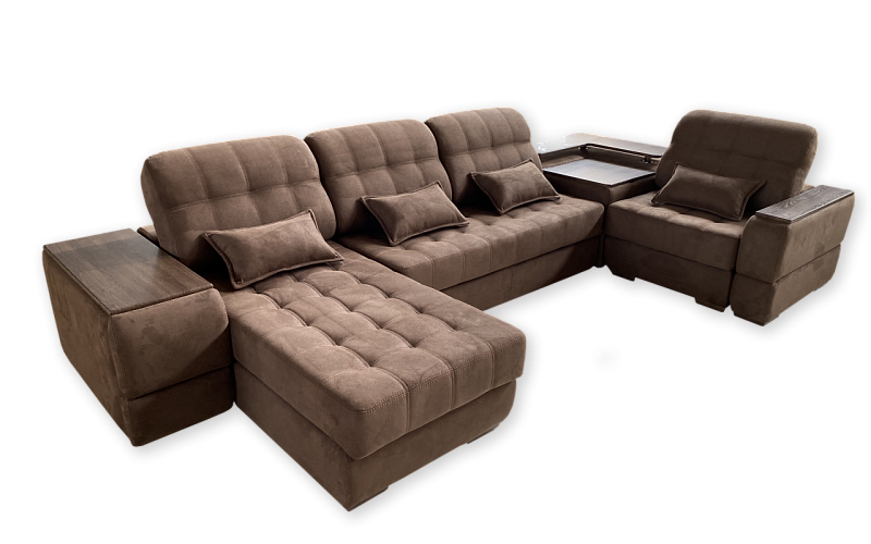 «Альфа Mini» модульный диван со столешницей фото №1