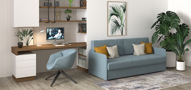 «Соло» прямой диван фото №6