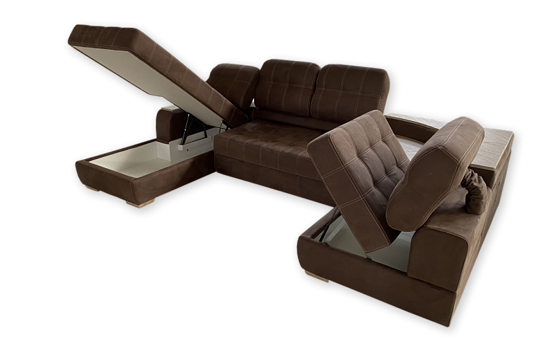 «Альфа Mini» модульный диван со столешницей фото №3