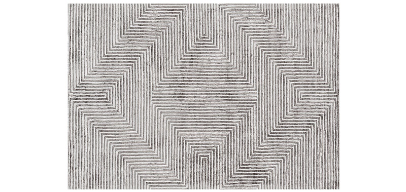«Labirint grey» ковер фото №1