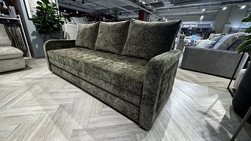 «Лайт М» прямой диван (зеленый)