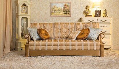 «Зимняя Венеция» прямой трехместный диван (еврорсофа)