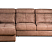 «Барселона» угловой диван с оттоманкой фото №1